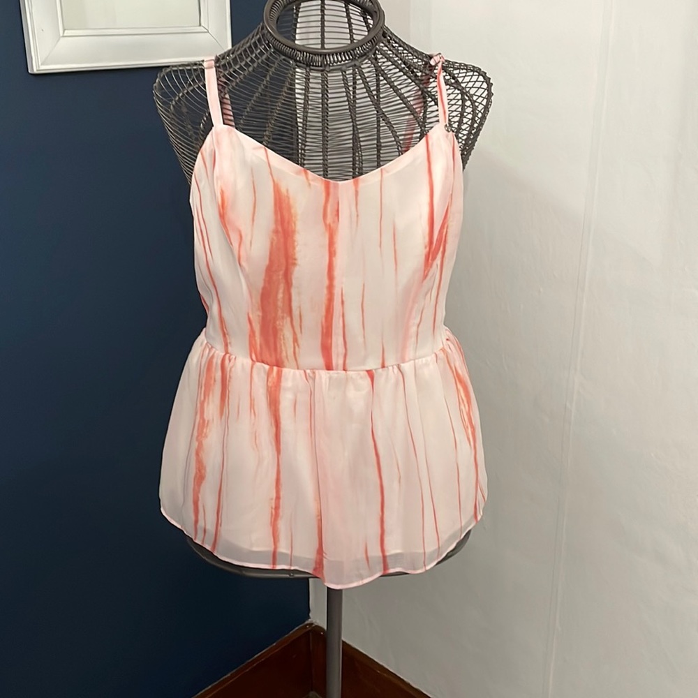 Guess peplum tank